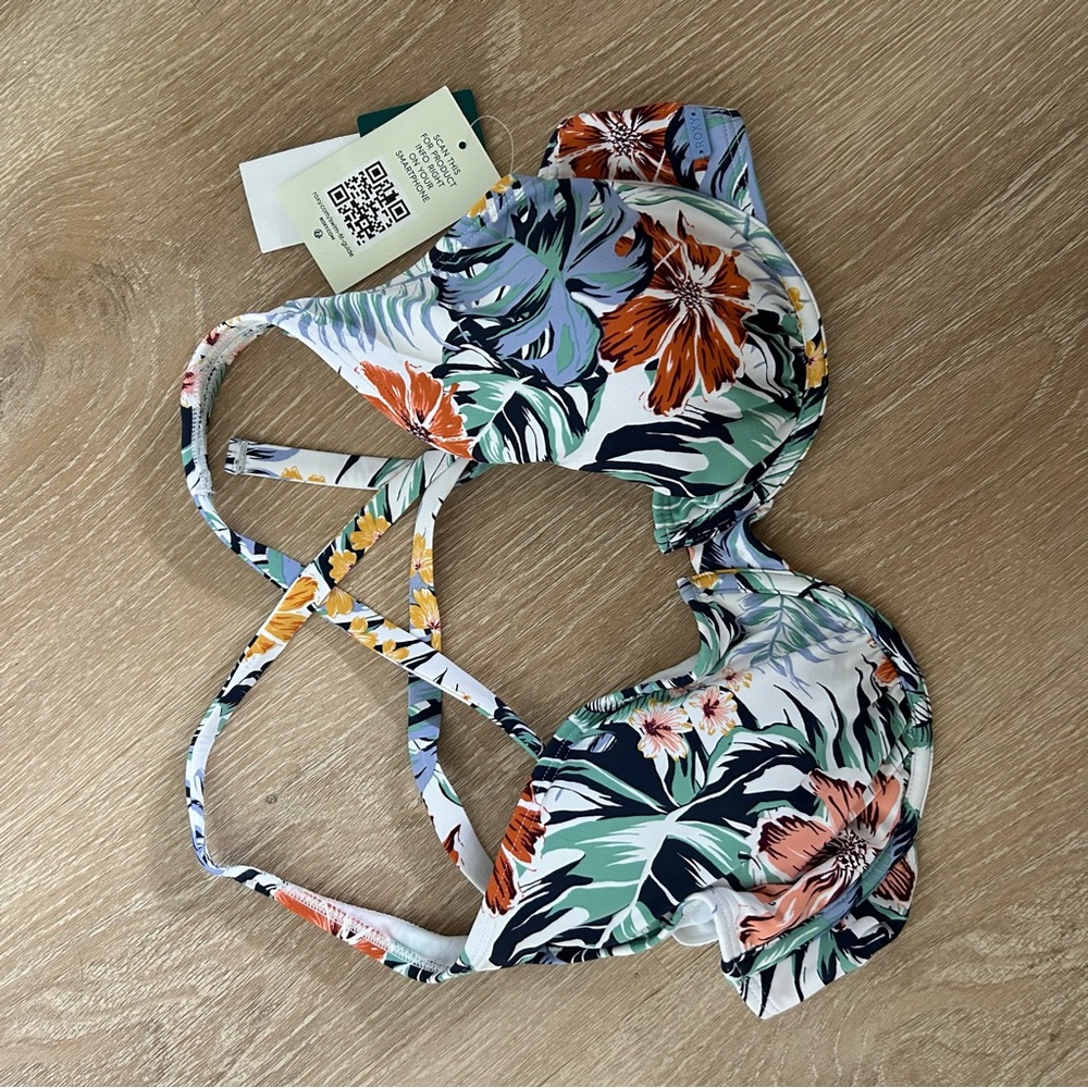 NWT roxy bikini top - Picture 4 of 8